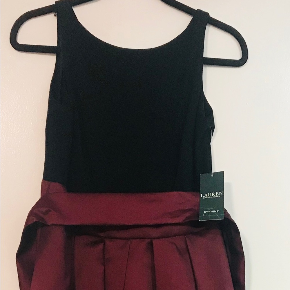 Ralph Lauren midi evening gown.